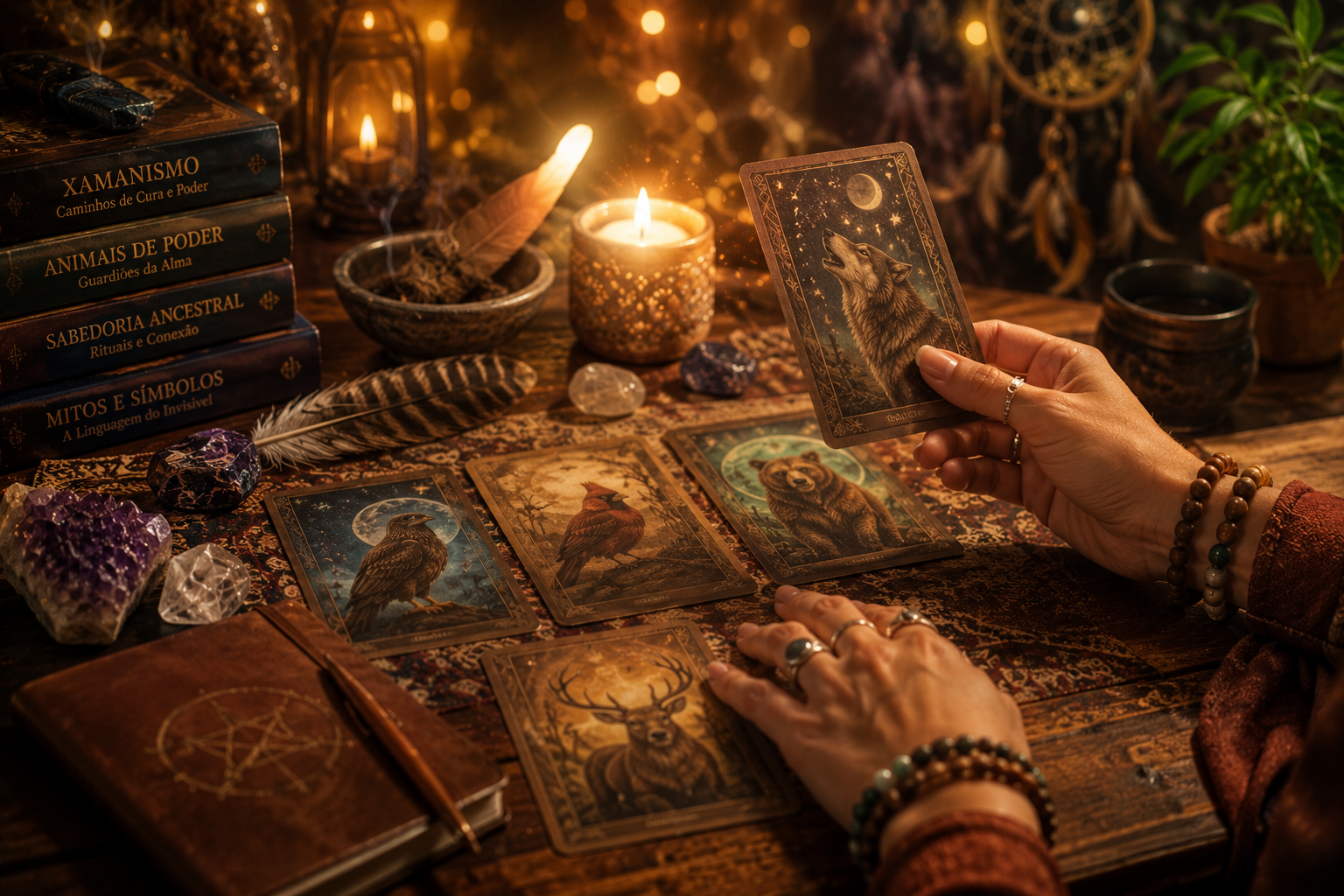 tiragem de cartas O Caminho do Meio